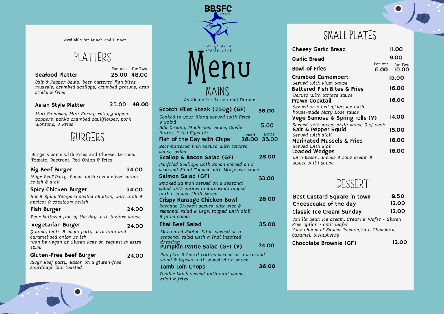 restaurant dining waihi beach bowentown